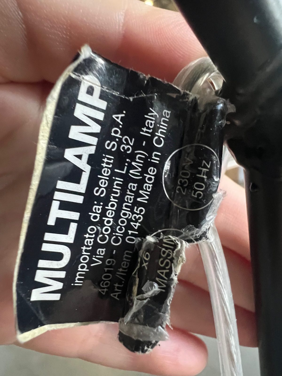 Design Selleti multilamp - H180 cm, ST04209 - Image 2