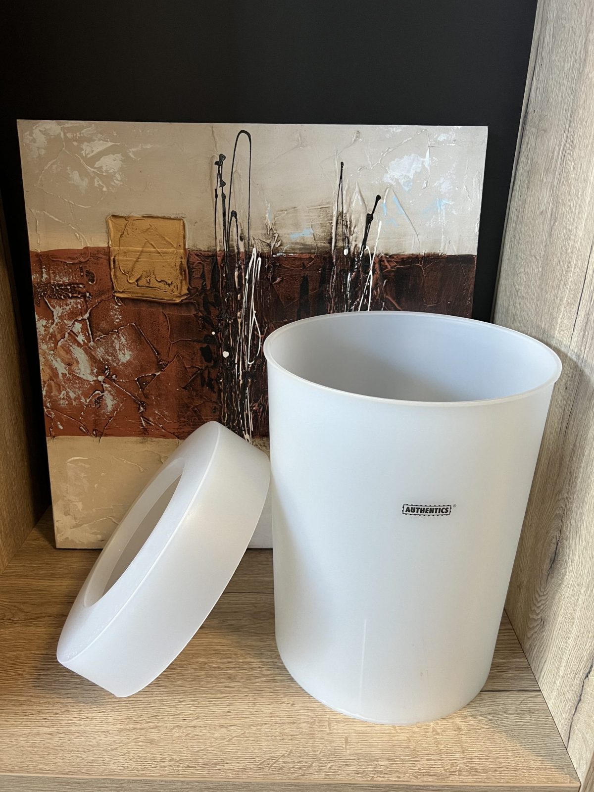 Authentics made in Italy - Design trash can - 30xH39cm, ST04206 - Image 7