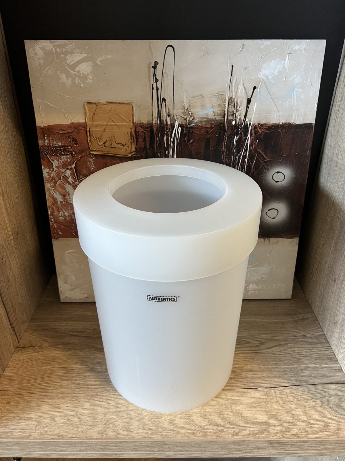 Authentics made in Italy - Design trash can - 30xH39cm, ST04206 - Image 2