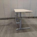 Adjustable desk with crank – 160x80xH62-92 cm, ST04029 - Image 4