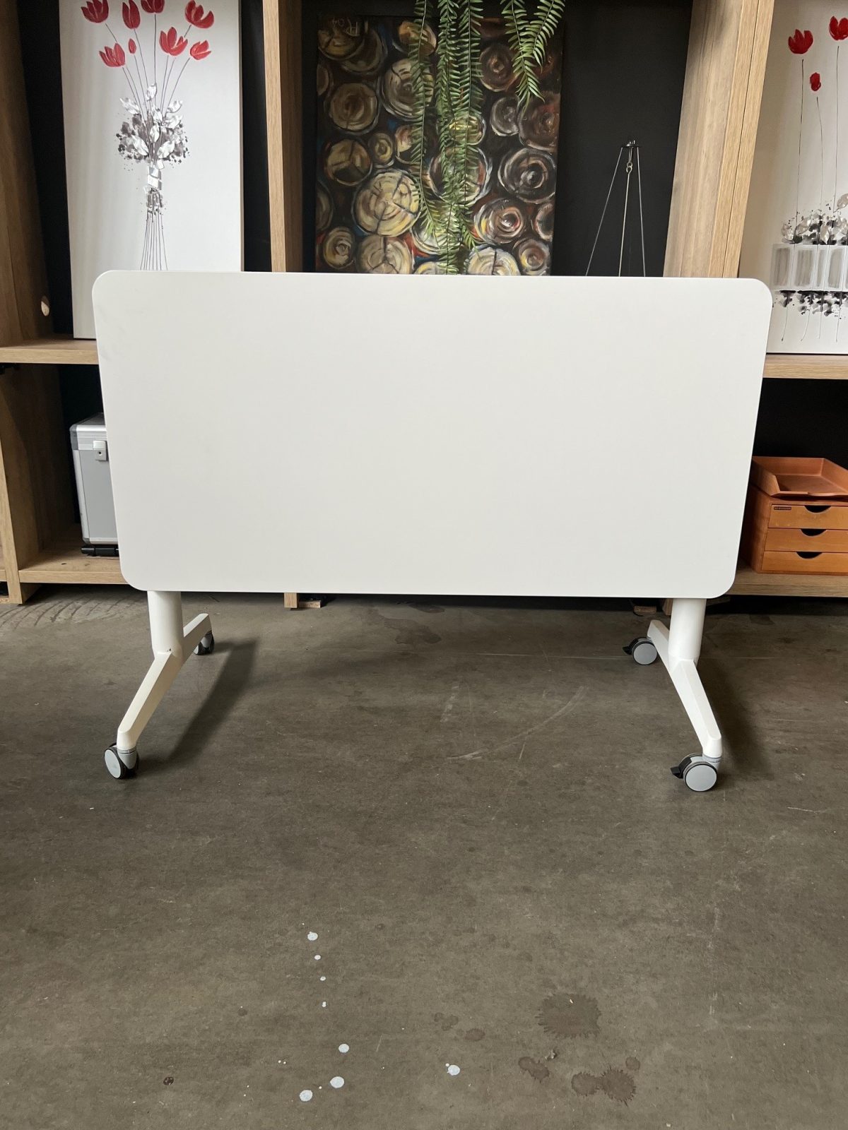 Steelcase - Folding Table 130x65xH75 cm, ST04241 - Image 6