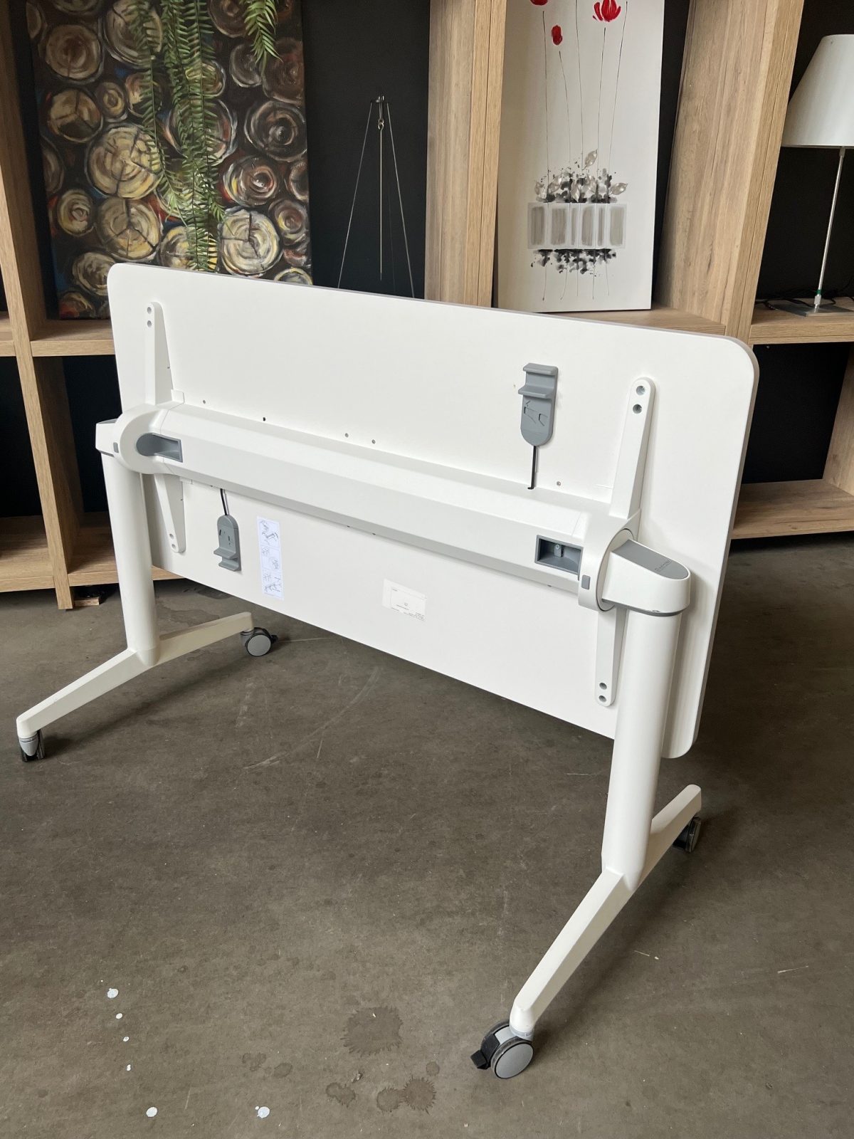 Steelcase - Folding Table 130x65xH75 cm, ST04241 - Image 8