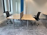 SET - Kinnarps Electric Duo Desk 180x90xH62-85cm + 2 Steelcase Think Office Chair, ST04222 - Image 2