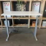 Actiforce – Electric sit-stand desk with cable management – 158x76xH64-130 cm, ST04322