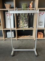 Coat rack on wheels – 95x38xH165 cm, ST04263