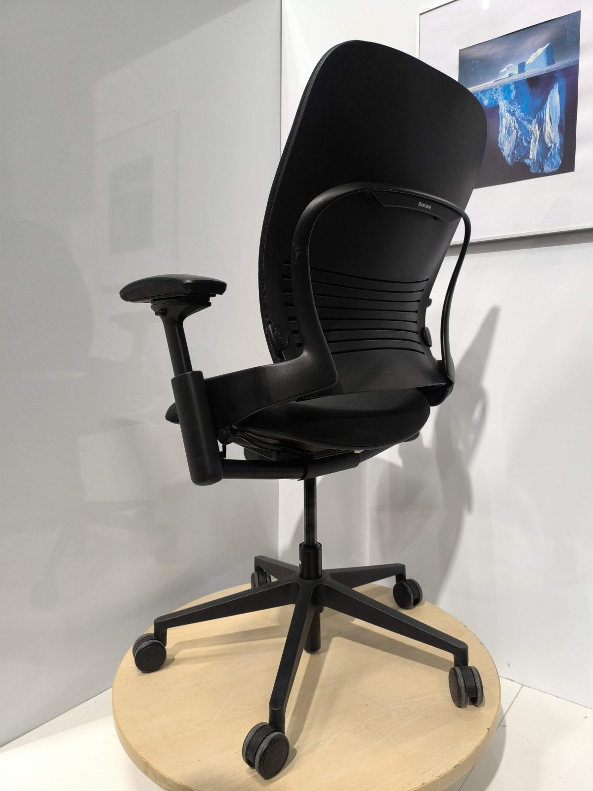 Steelcase Leap – Ergonomic chair with NEW FABRIC, ST04287 - Image 5