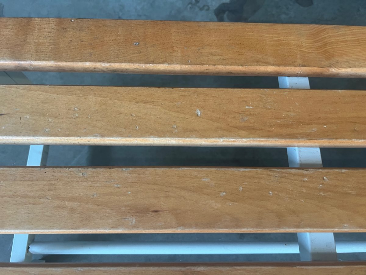 Sports bench, dressing bench, wardrobe bench – 99x40xH180 cm, ST04260 - Image 7