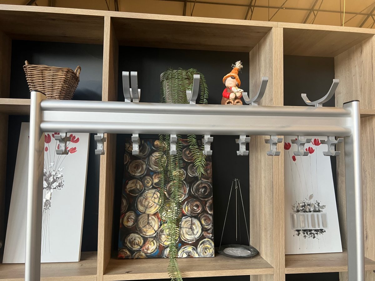 Coat rack on wheels – 95x38xH165 cm, ST04263 - Image 5