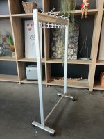 Coat rack on wheels – 95x38xH165 cm, ST04263 - Image 2