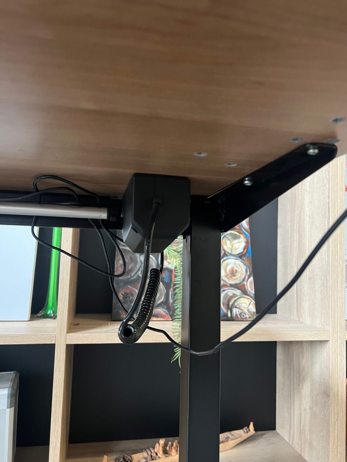 Electric sit-stand desk – 180x90xH70-116 cm, ST04271 - Image 8