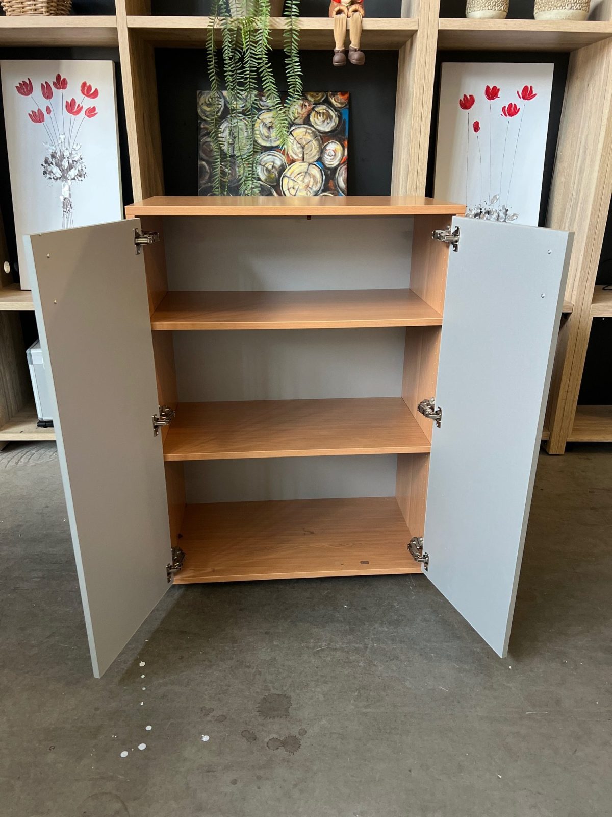 Storage cabinet - 90x50xH122 cm, ST04277 - Image 3