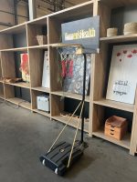 Basketball hoop - H201 cm, ST04282 - Image 3