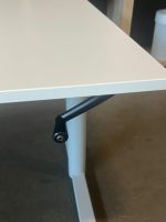 Gispen TM – Adjustable desk with crank and cable management – 200x120xH62-86 cm, ST04323 - Image 10