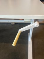 Actiforce – Adjustable sit-stand desk with crank and cable management – 160x80xH70-120 cm, ST04326 - Image 9