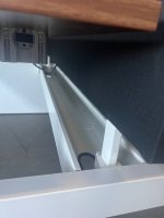 Ahrend – Adjustable duo-desk with crank, acoustic panel ( NEW FABRIC), cable management and power socket – 160x80xH62-86 cm, ST04327 - Image 10