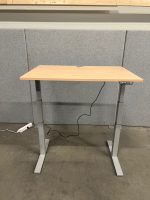 Electric sit-stand desk with cable management – 120x80xH62-128 cm, ST04379