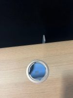 Voortman – Electric sit-stand duo-desk with cable management, Ergotron monitor arm, acoustic panel ( NEW FABRIC) – 160x76xH65-125 cm, ST04376 - Image 7