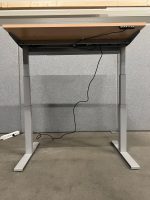 Electric sit-stand desk with cable management – 120x80xH62-128 cm, ST04379 - Image 9