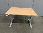 Electric sit-stand desk with cable management – 120x80xH62-128 cm, ST04379 - Image 4