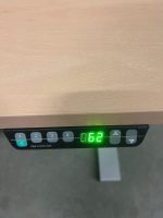 Electric sit-stand desk with cable management – 120x80xH62-128 cm, ST04379 - Image 6