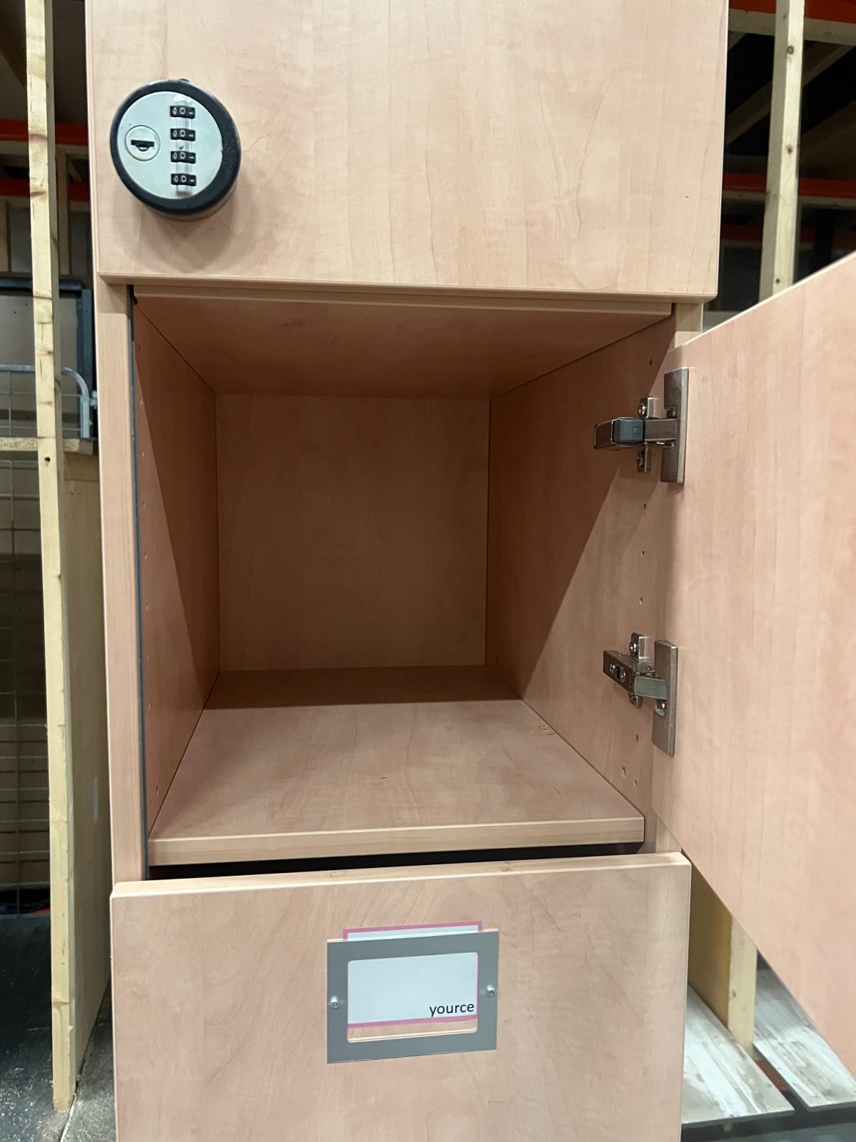 Locker with 6 spaces – 36x56xH198 cm, ST04403 - Image 4