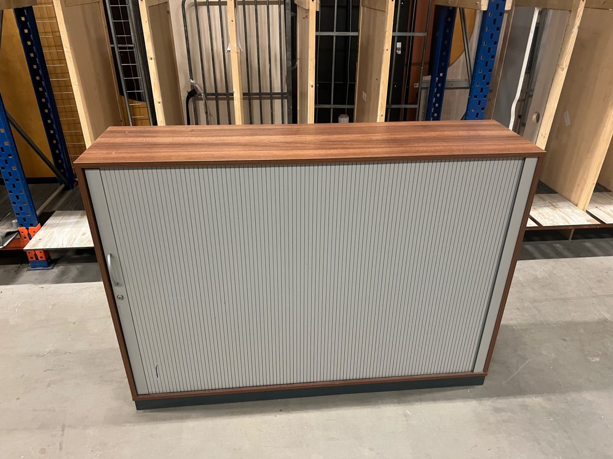 Storage cabinet – 160x42xH116 cm, ST04399 - Image 2