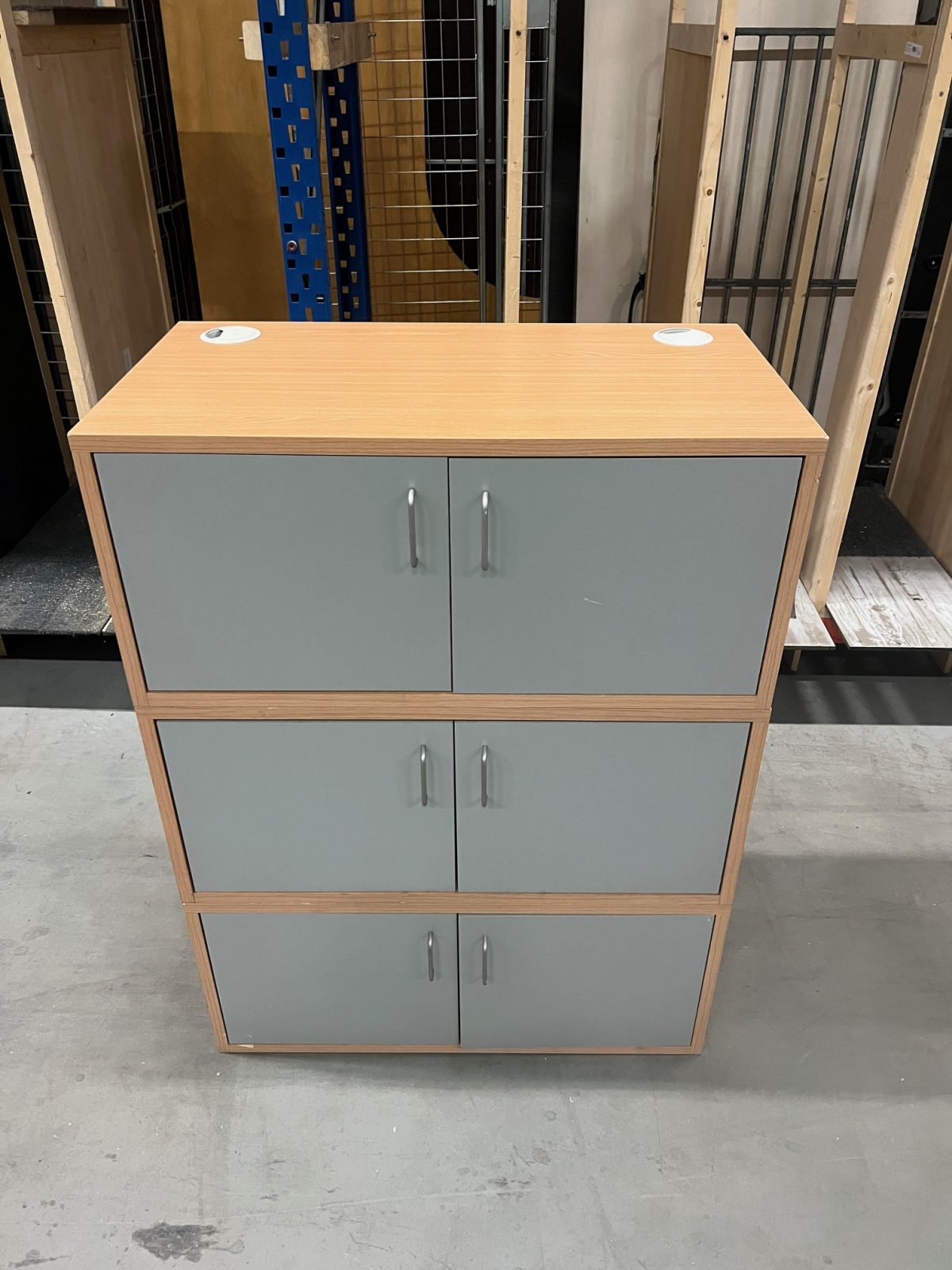 Storage cabinet – 90x50xH116 cm, ST04392 - Image 3