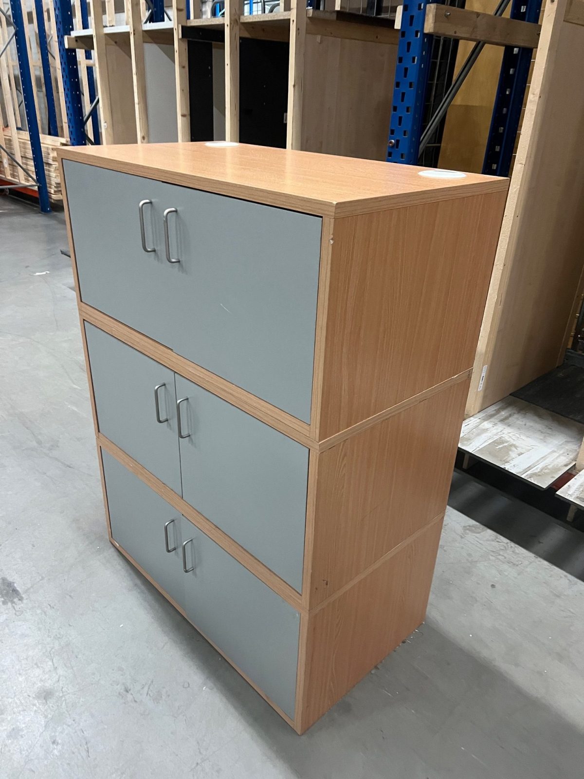 Storage cabinet – 90x50xH116 cm, ST04392 - Image 2