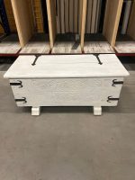 Vintage wooden crate - 97x41xH40 cm, ST04390