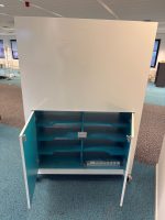 Storage cabinet on wheels – 126x55xH182 cm, ST04428