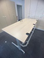 Electric sit-stand desk with cable management and display with memory – 160x80x72-138 cm, ST04419 - Image 5