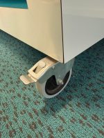 Storage cabinet on wheels – 126x55xH182 cm, ST04428 - Image 7