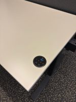 Drentea - Electric sit-stand duo-desk with cable management and divider – 140x80xH62-128 cm, ST04426 - Image 7