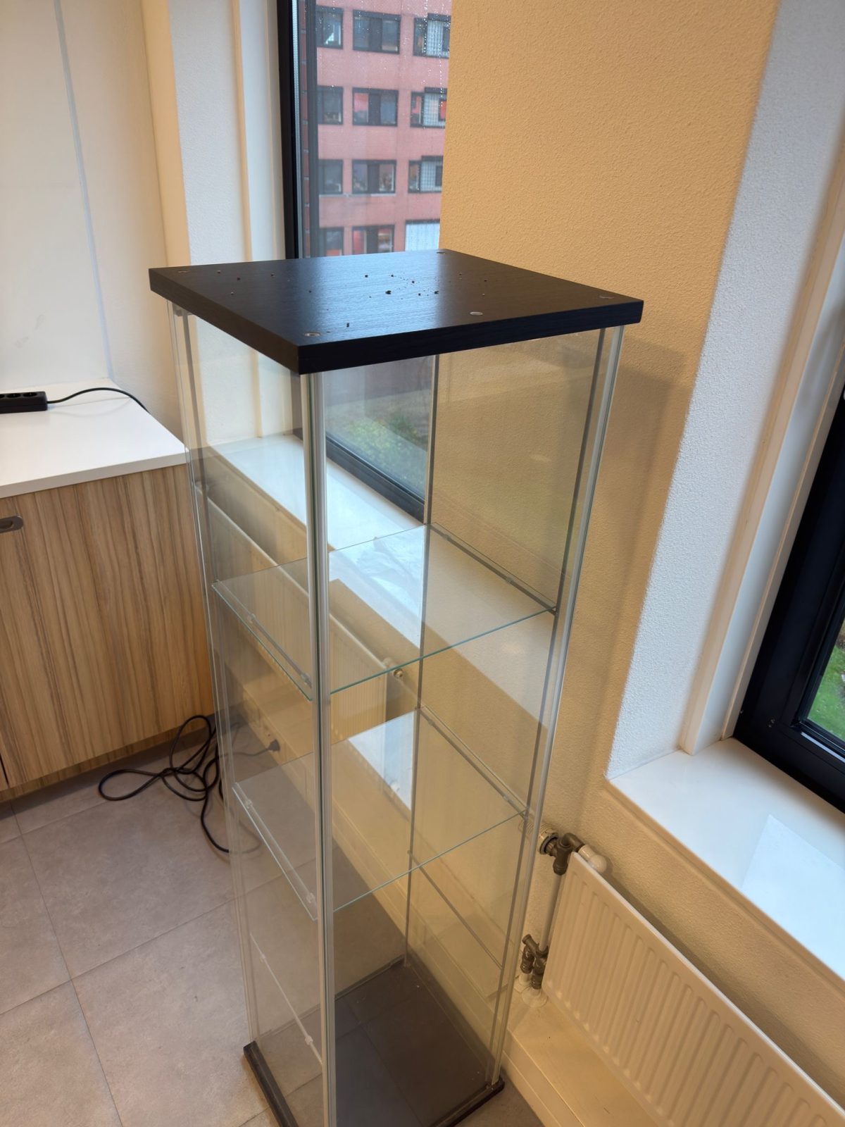 Glass showcase - 40x35xH150 cm, ST04423 - Image 4