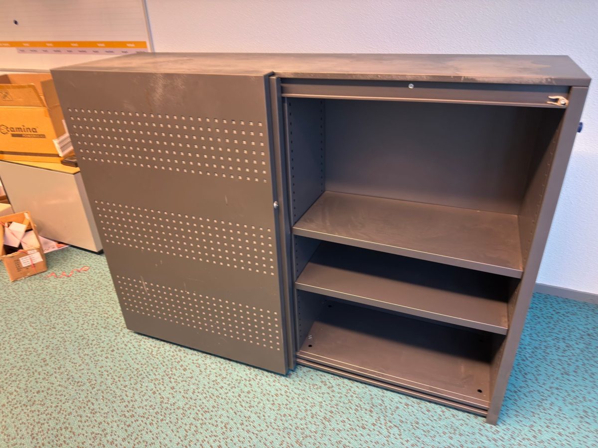 Acoustic storage cabinet – 160x46xH120 cm, ST04430 - Image 4