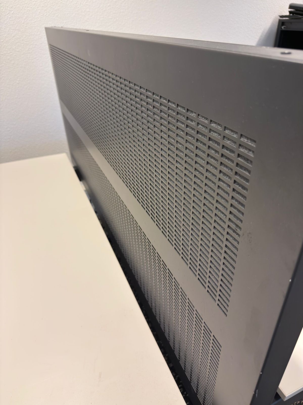 Drentea - Electric sit-stand duo-desk with cable management and divider – 140x80xH62-128 cm, ST04426 - Image 9