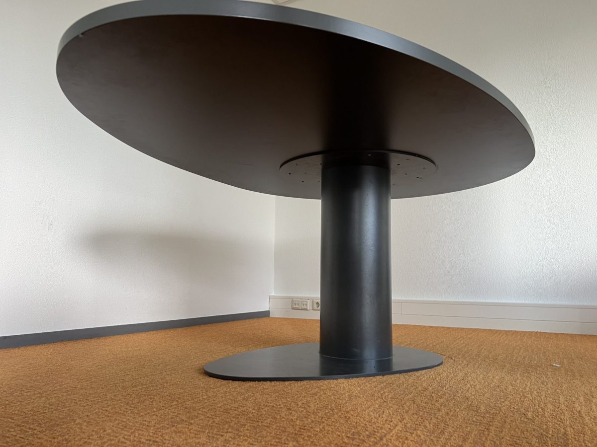 Conference table with power socket – 180x126xH75 cm, ST04415 - Image 6