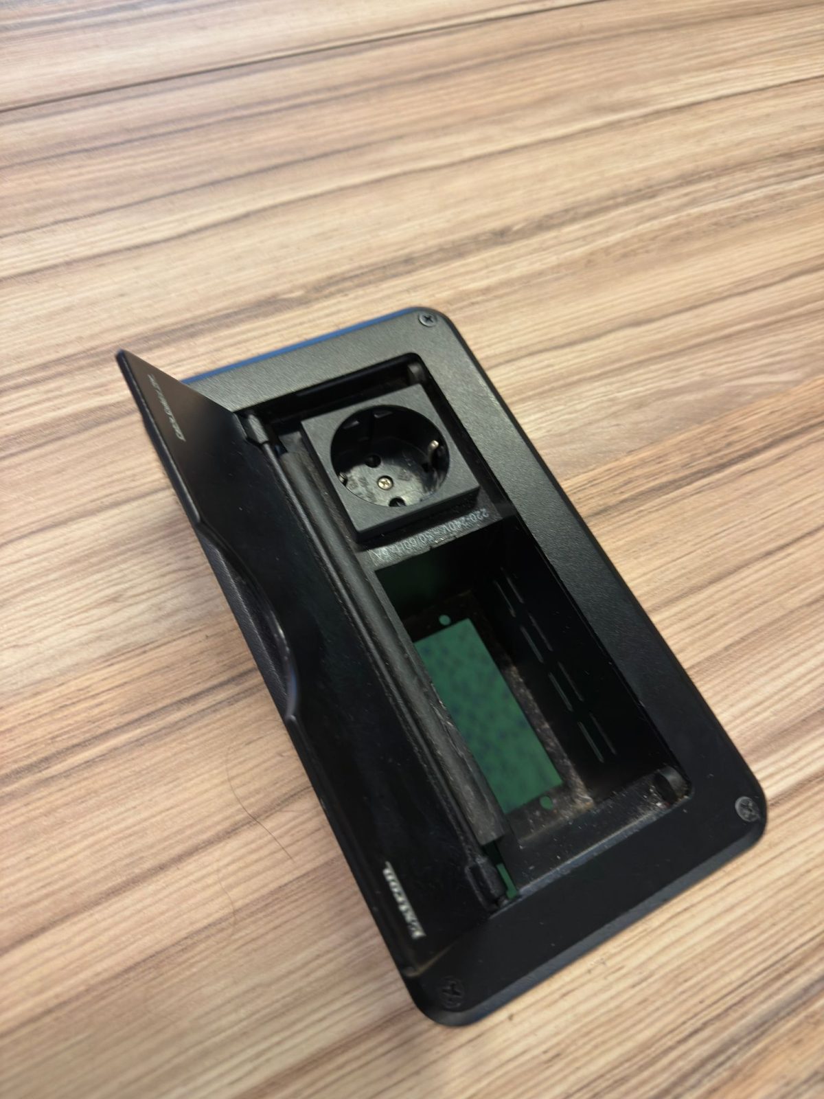 Conference table with power socket – 280x120xH76 cm, ST04424 - Image 5