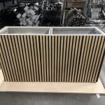 NEW - Acoustic panels planter - 150x44xH80 cm, ST04432