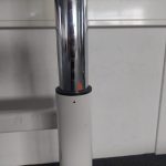 Palmberg – Adjustable desk with crank and cable management – 120x80xH64-84 cm, ST03299 - Image 5