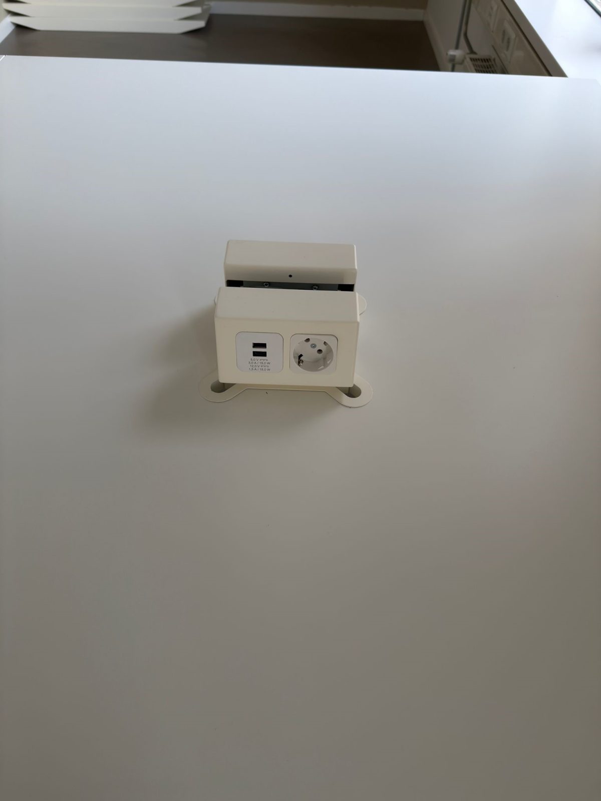 Design – Conference table with power socket – 320x160xH73 cm, ST04246 - Image 4