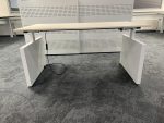 Drentea - Adjustable desk with crank, power socket and cable management – 160x80xH65-89 cm, ST04440 - Image 6