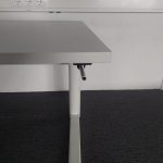 Palmberg – Adjustable desk with crank and cable management – 120x80xH64-84 cm, ST03299 - Image 3