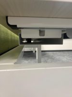 Drentea – Adjustable duo-desk with crank, cable management, power socket and divider ( green ) – 160x80xH65-89 cm, ST04438 - Image 12