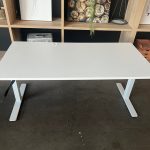 Adjustable sit-stand desk with crank – 160x80xH70-116 cm, ST04257