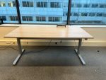 Electric sit-stand desk with power socket – 180x90xH65-115 cm, ST04461
