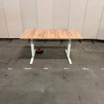 Gispen - Electric sit-sit desk refurbished with cable management ( the top is NEW ) – 140x80xH62-84 cm, ST03201