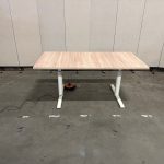 Gispen - Electric sit-sit desk refurbished with cable management ( the top is NEW ) – 160x80xH62-84 cm, ST03203