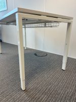 Haworth – Adjustable desk with screw and cable management – 120x60xH64-84 cm, ST03290 - Image 7