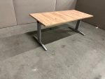 Adjustable desk refurbished with crank and cable management ( the top is NEW ) – 200x80xH62-86 cm, ST04067 - Image 13